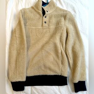 J-Crew Fleece Pullover. XS